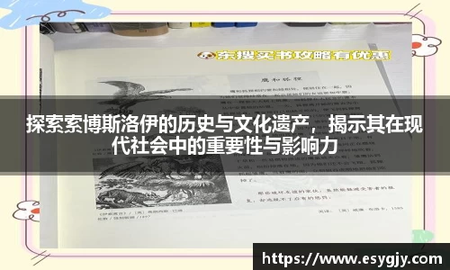 探索索博斯洛伊的历史与文化遗产，揭示其在现代社会中的重要性与影响力